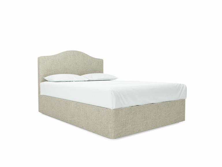 Primrose Double Divan In Dove fabric