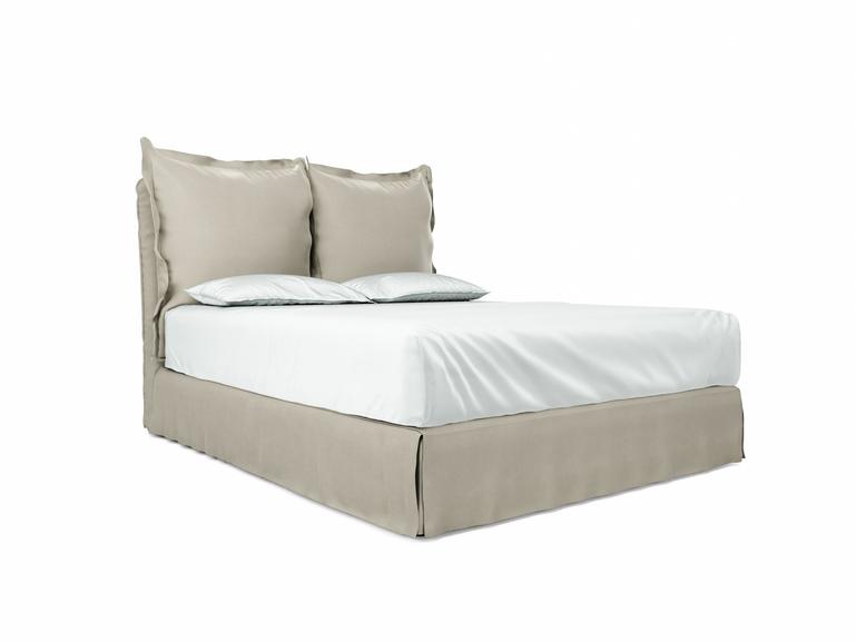 Wisteria King Size Divan In Autumn fabric