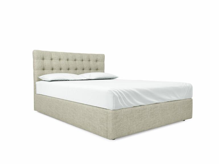 Daisy King Size Ottoman In Dove fabric