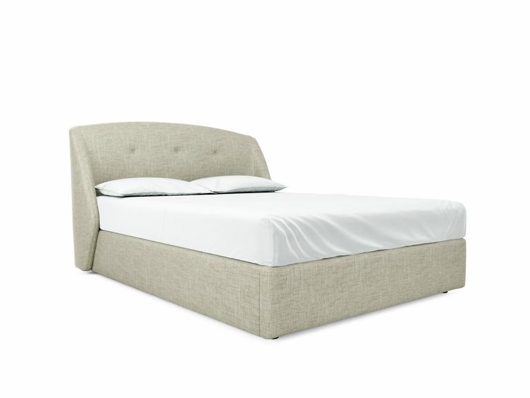 Jasmine King Size Ottoman In Dove fabric