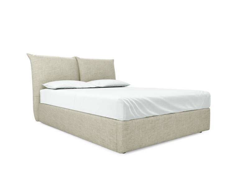 Willow King Size Ottoman In Dove fabric