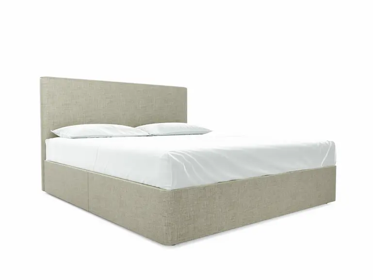 Burdock (Mid) Super King Size Divan In Dove fabric