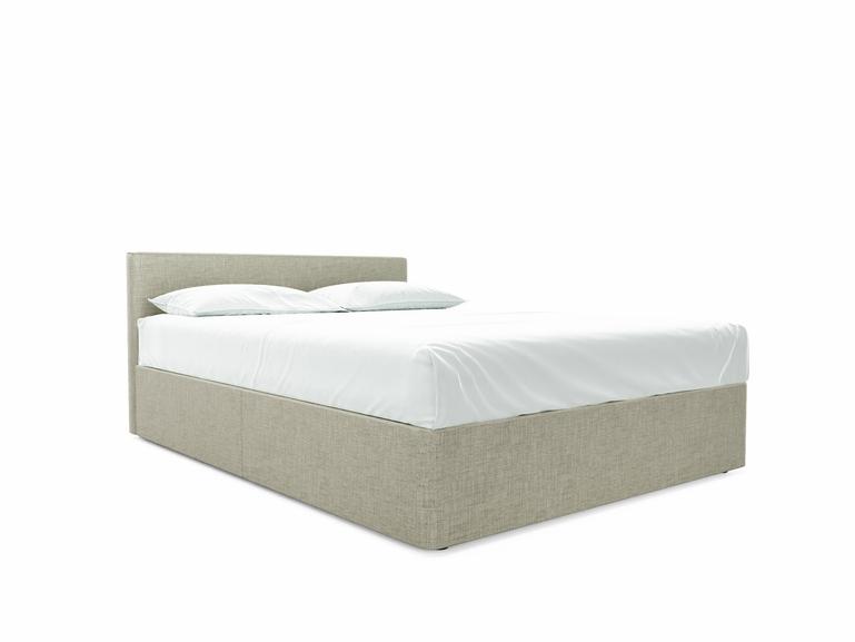 Burdock (Short) King Size Divan In Dove fabric