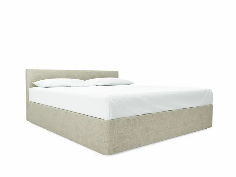 Burdock (Short) Super King Size Divan In Dove fabric
