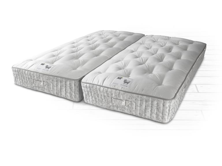 Wensleydale Super King Size Zip & Link Mattress